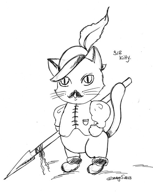 Sir Kitty  by Milkycat